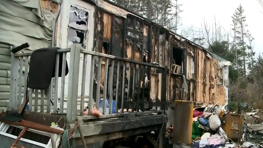 Mobile Home fire