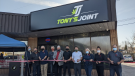 Ribbon cutting ceremony of Tony's Joint, the county's first legal cannabis retail store in Essex, Ont. on Saturday, Nov. 7, 2020. (courtesy Town of Essex)