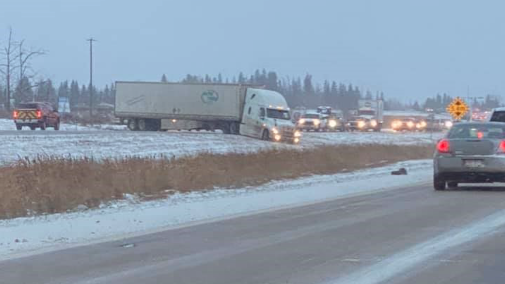 Collision on Highway 16