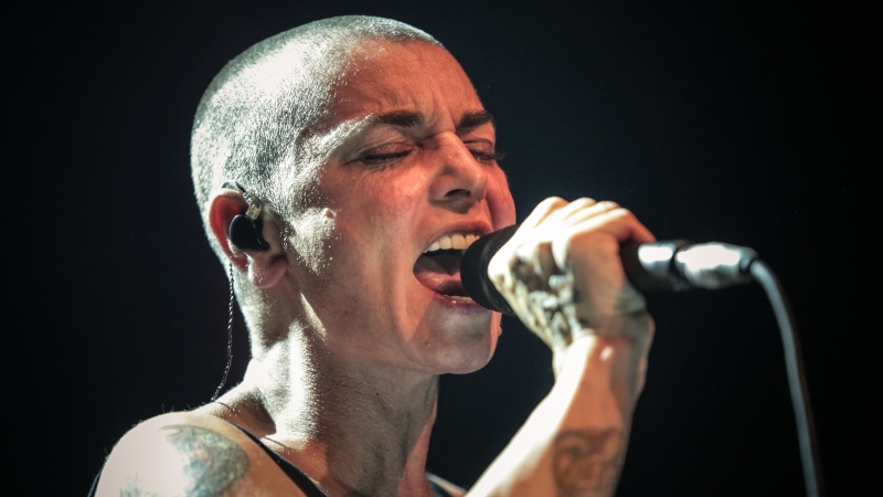 Sinead O'Connor is pictured during a concert in this file photo. (Christie Goodwin/Redferns/Getty Images/CNN)