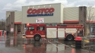 London Fire Department seen at Costco Warehouse on Wonderland Road N, for reports of smoke on Sunday November 15, 2020 (Brent Lale) 
