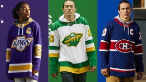 NHL unveils retro jerseys from