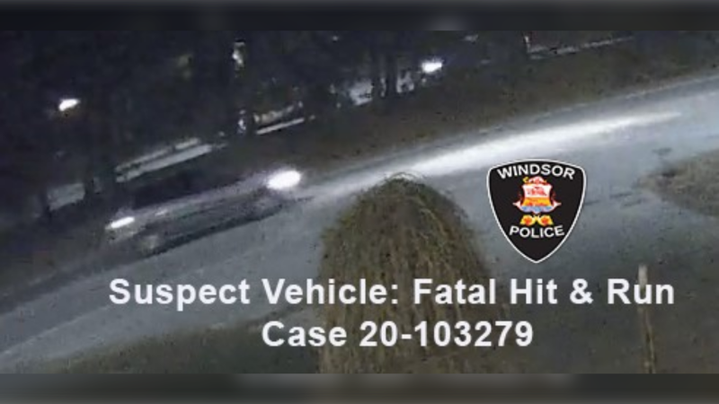 Windsor police have released this photo of the suspect vehicle. (courtesy Windsor police)