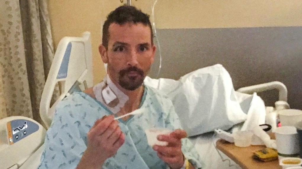 Michael Knapinski recovering in hospital