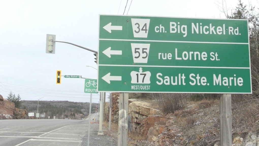 Turn off to Big Nickel Road from Elm St-Lasalle 