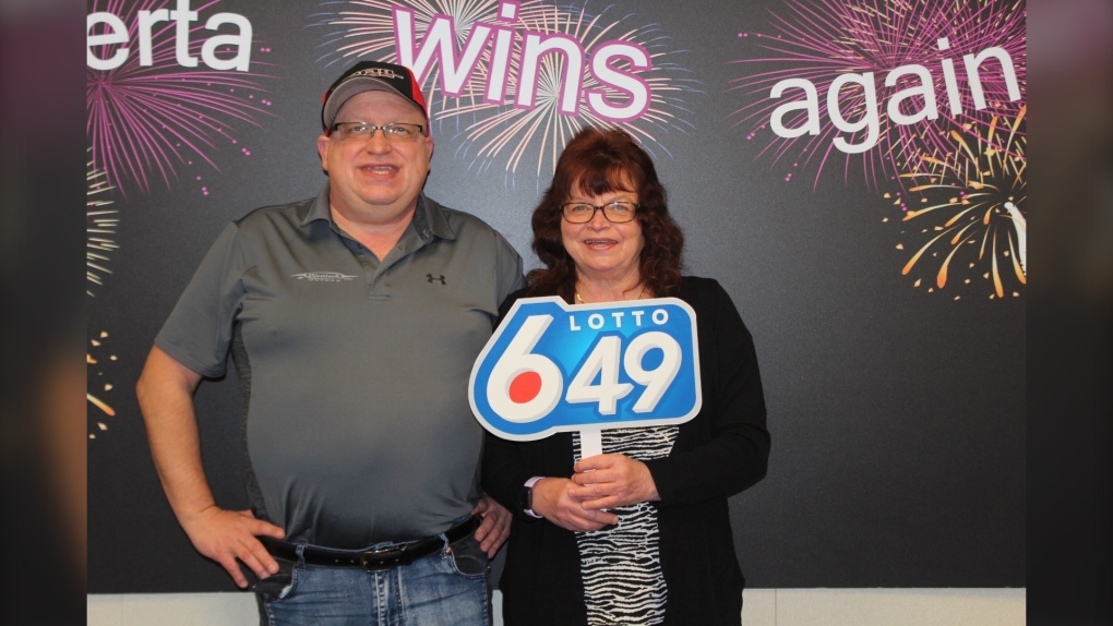 David Holst and sister Betty Holst won the lottery