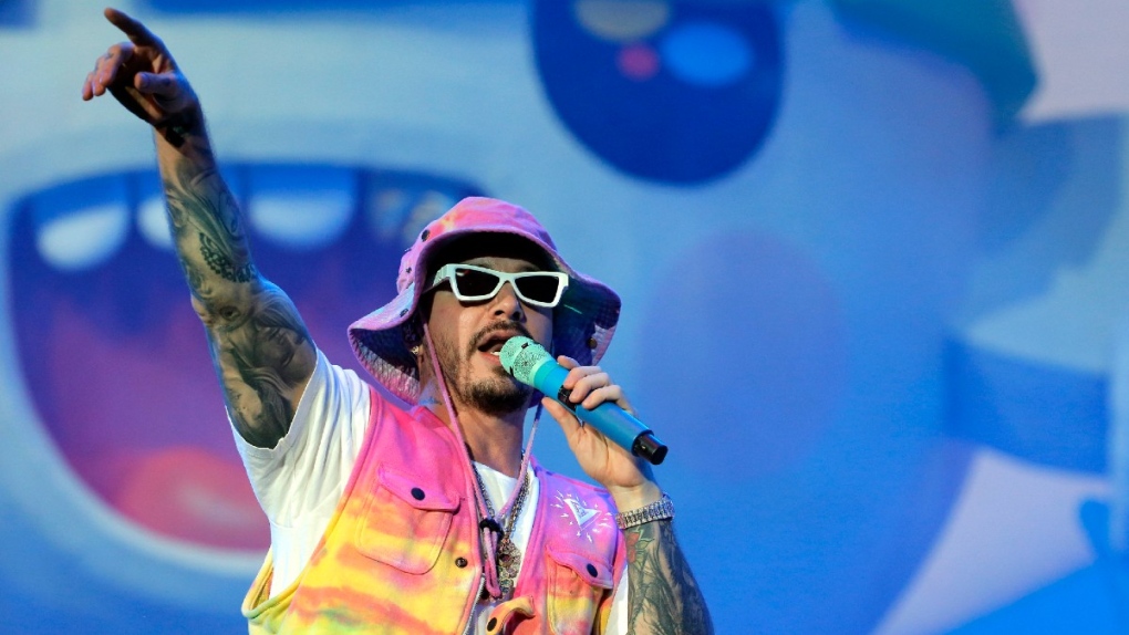 J Balvin performs in Mexico City