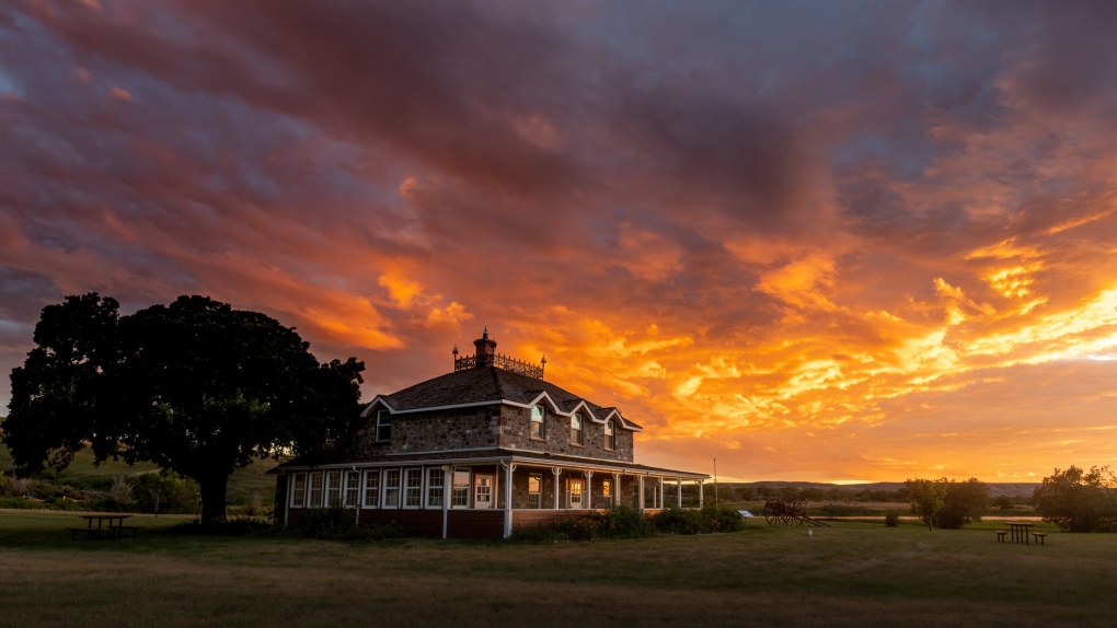 Amazing Sunset over Goodwin House - Craig Hilts