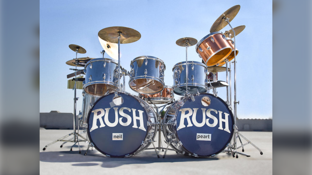 Neil Peart's drums