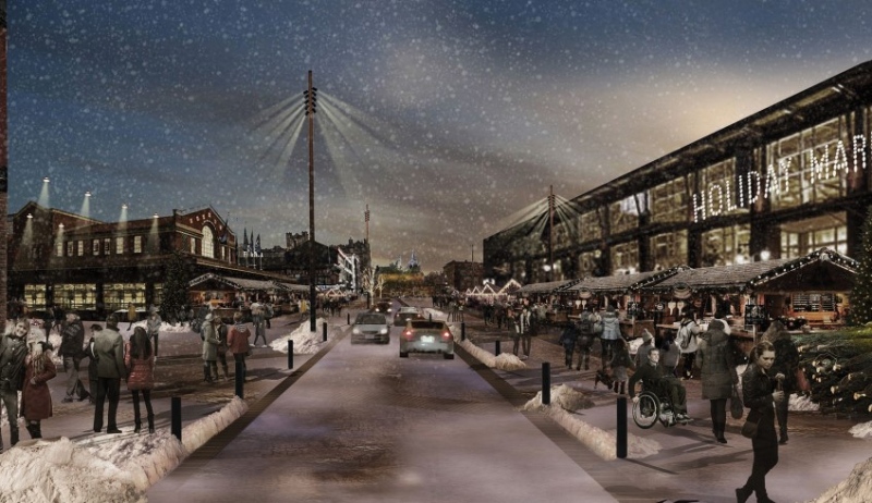 The proposed new look for the Market Plaza in the ByWard Market. (Photo courtesy: ByWard Market Public Realm Plan Recommendations Report)