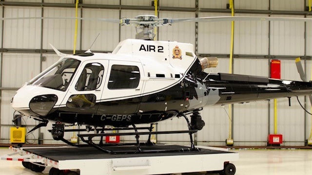 EPS AIR-2 helicopter. Nov. 23, 2020. (Dave Mitchell/CTV News Edmonton)