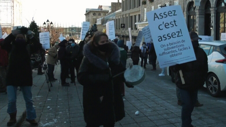 Quebec restaurants protest, claiming lack of suppo