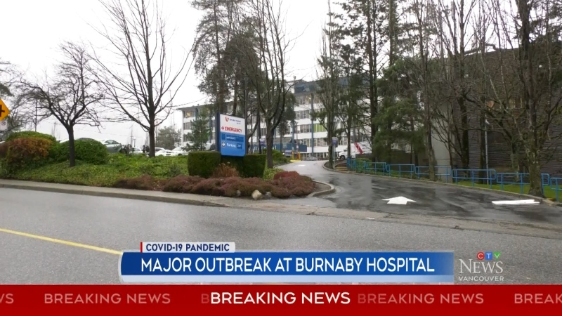 Major outbreak at Burnaby Hospital 