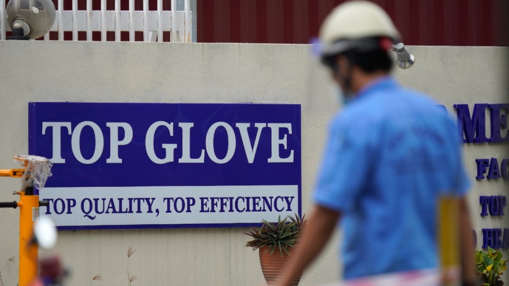 Top Glove factory in Shah Alam, Malaysia