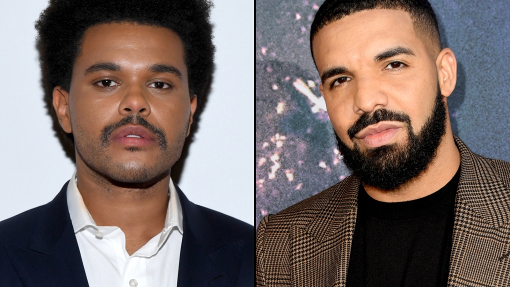 the weeknd and drake