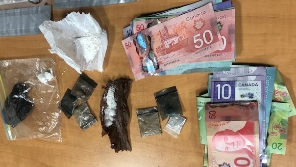 Items seized by Essex County OPP officers after a search warrant was executed at a Leamington, Ont. address. (courtesy Essex County OPP)