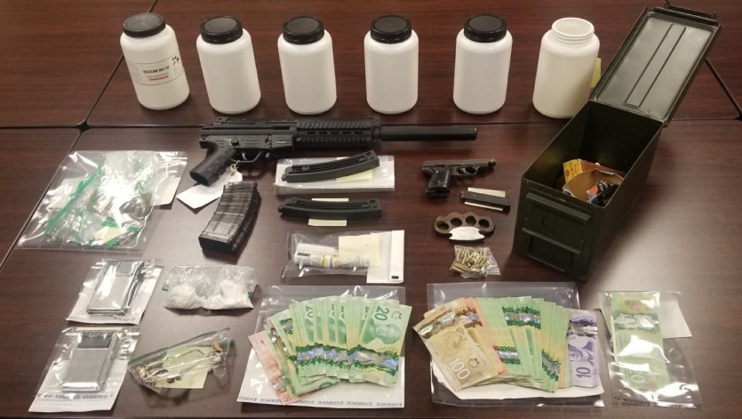 Fredericton weapons and drugs