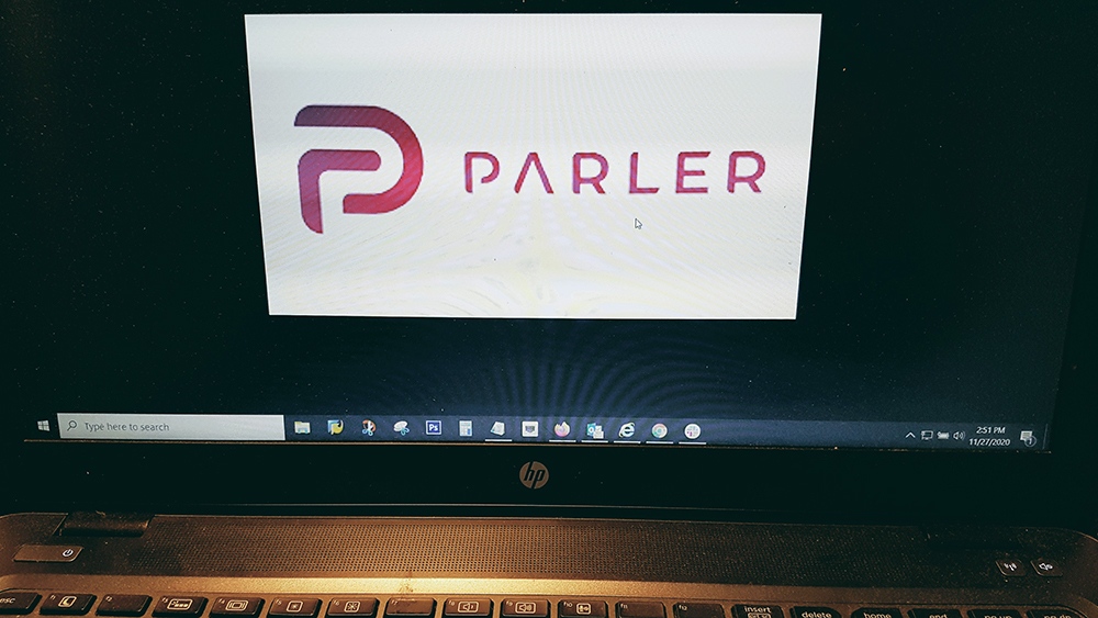 Logo of Parler