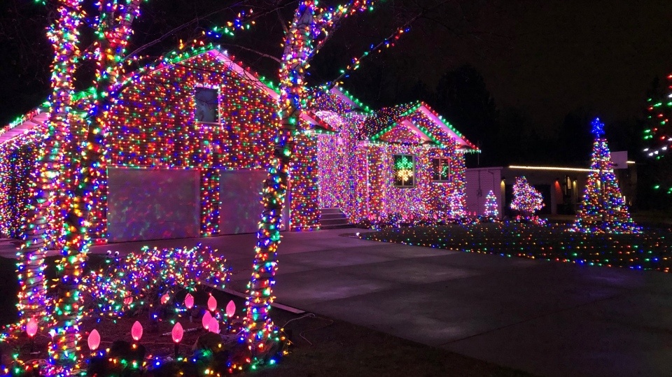 Holiday home lights up Lasalle | CTV News
