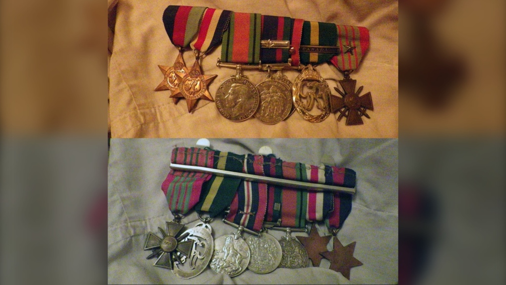 Second World War medals missing from N.W. Calgary