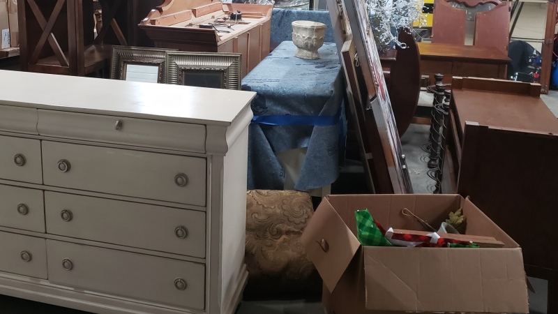 Essex County OPP were able to recover stolen property after searching two addresses in relation to multiple property crimes throughout Essex County. (courtesy Essex County OPP)