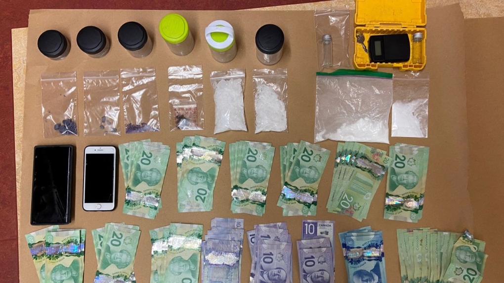 Drugs seized in traffic stop by OPP