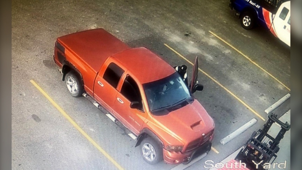 Calagry tool scam truck 