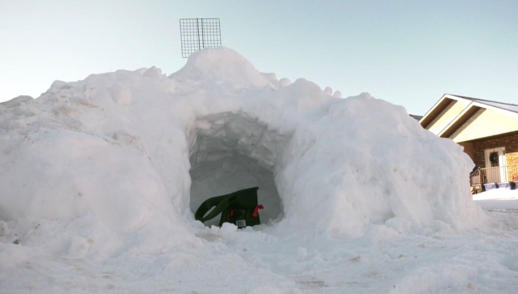 snow fort