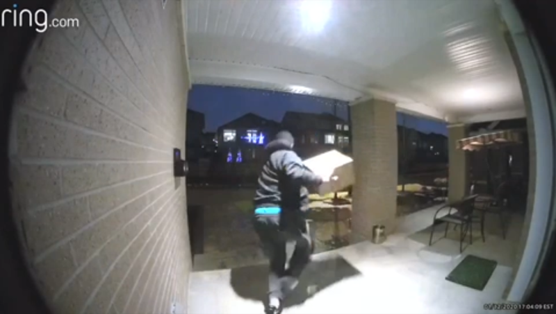 Caught on Cam: Package thieves in Kanata Lakes