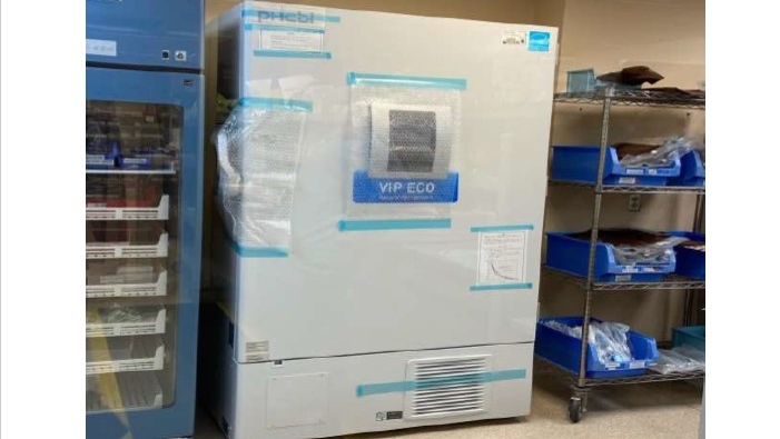 Windsor Regional Hospital has seven freezers ready for the COVID-19 vaccine. (Courtesy WRH)