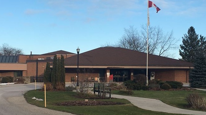 Terrace Lodge Long-Term Care Homer in Aylmer Ont. on Dec. 6, 2020. (Brent Lale/CTV London)