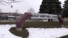 Ashley Oaks Public School in London, Ont. is seen Friday, Dec. 4, 2020. (Jim Knight / CTV News)