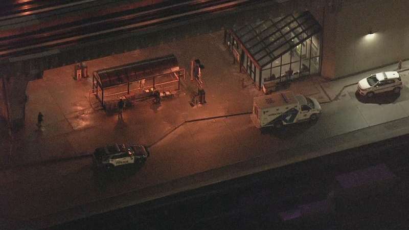 Police are investigating after a TTC employee was stabbed at Scarborough Centre station. (Chopper 24)