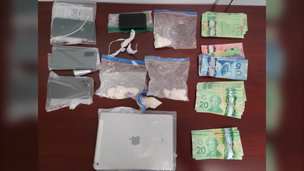 OPP said officers seized illegal drugs and cash
