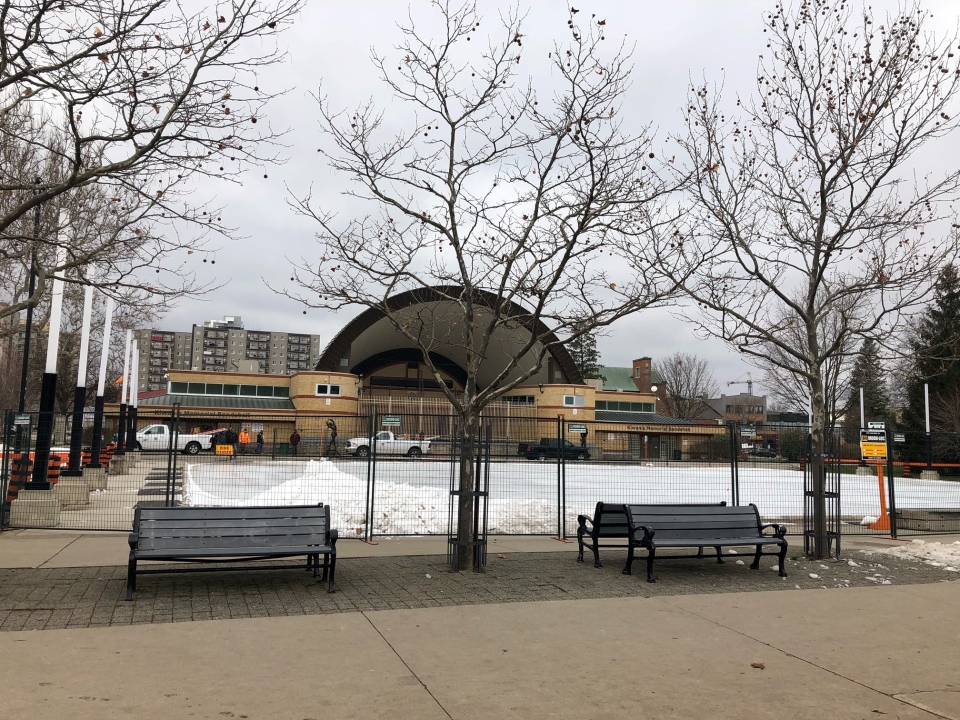 Victoria Park ice rink closed 