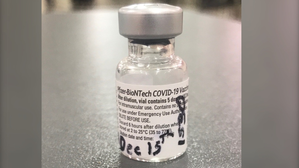 First COVID-19 vaccine in Alberta