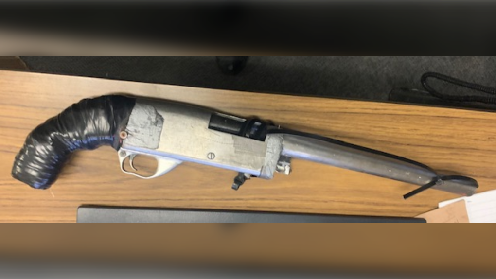Sawed-off 12-gauge shotgun seized from 19-year-old