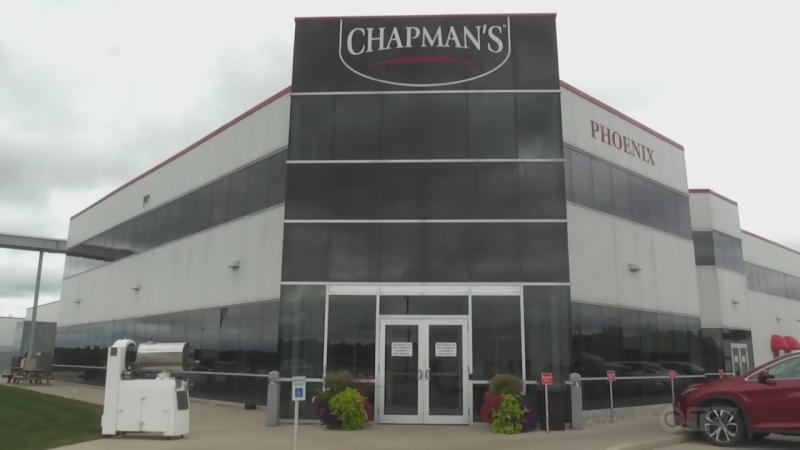 Chapman's Ice Cream company in Markdale, Ont. (Supplied)