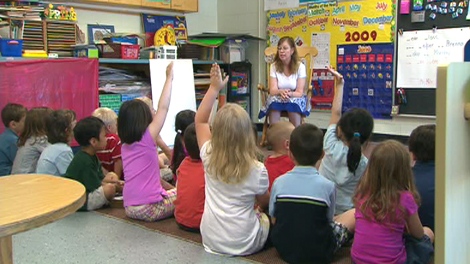Ontario plans to phase in full-day kindergarten, which is for four- and five-year-old children, across the province by 2015.