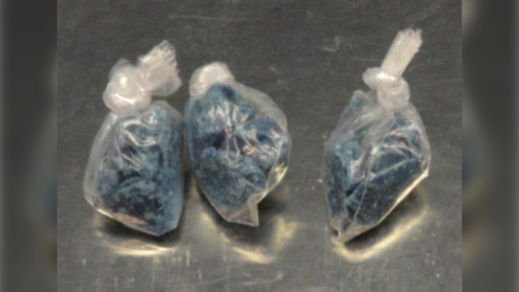 Blue fentanyl seized in drug bust