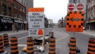 Rideau Street will reopening to traffic and pedestrians on Saturday, ending five years of construction work along the busy downtown Ottawa street. (Saron Fanel/CTV News Ottawa)