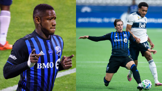 Montreal Impact forward Romell Quioto was named the team's MVP while defeder Luis Binks took home top defenceman honours. THE CANADIAN PRESS/Paul Chiasson, THE CANADIAN PRESS/Jonathan Hayward