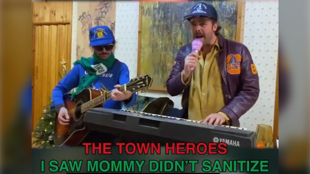 The Town Heroes Christmas parody