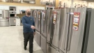 Appliance retailers, such as Lastman’s Bad Boy in Ottawa, have seen a surge in demand for home appliances. (Chris Black / CTV News Ottawa)