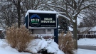 The Boler Mountain entrance sign is seen on Dec. 26, 2020. (Reta Ismail/CTV News)