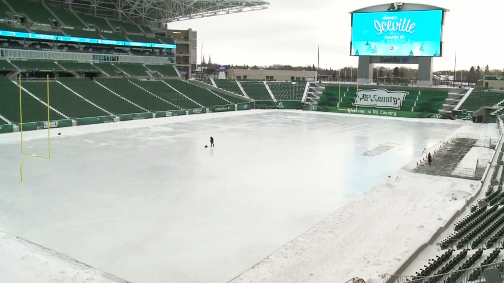 Mosaic Stadium to become 'Iceville'