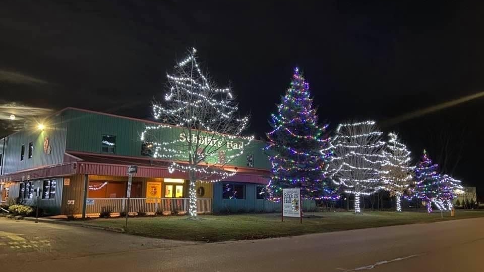 Christmas lights in Kitchener