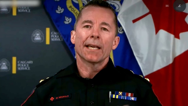 Calgary police chief Mark Neufeld says the city isn't ready to decriminalize drugs