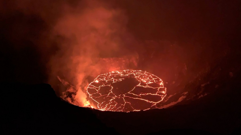 Continuing eruption of Hawaii's Kilauea volcano