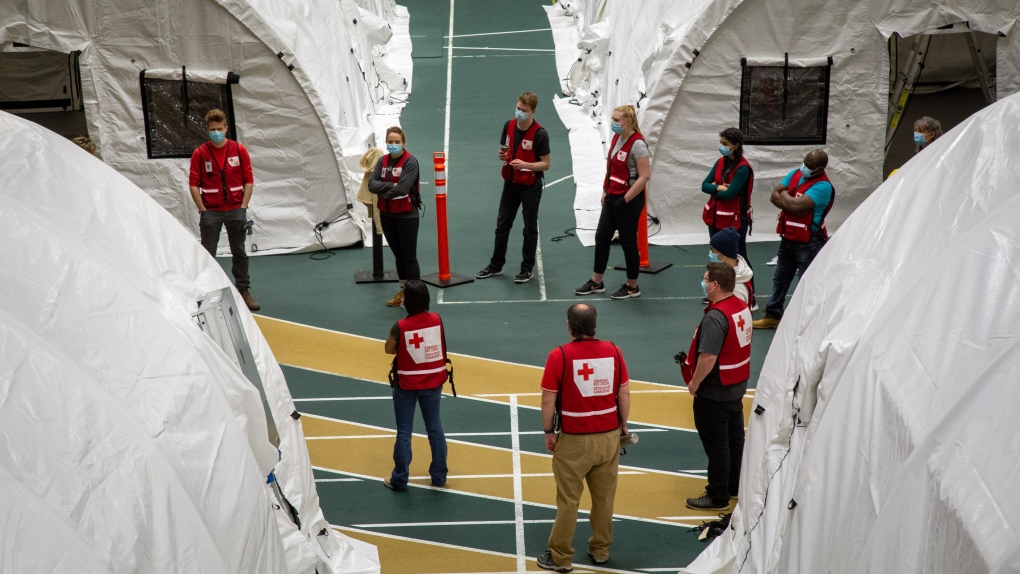 Red Cross field hospital, Edmonton